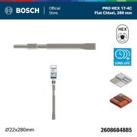 ราคา BOSCH ดอกสกัด HEX ปลายแบน 17 x 280 มม. (1ชิ้น) รหัส รุ่น 2608684885 (40162884029)