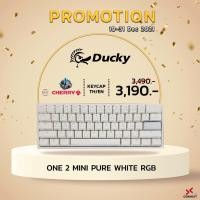 ราคา 5s 1b MX Cherry Blue SW | Ducky One 2 mini Pure White RGB / TKL Pure White RGB (Blue sw) (4643843122)