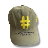 ราคา หมวกเกาหลี #BEENTRILL แฟชั่นเกาหลี แนวสตรีท แฮชแทค สีเขียวทหาร สีชมพู (27187861146)