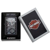 ราคา Zippo 28485 Harley Davidson Iron Eagle ของแท้ Made in USA (11751863253)