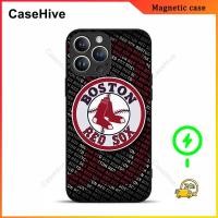 ราคา Boston Red Sox เคสโทรศัพท์สําหรับ iPhone 17 Pro Max / iPhone 16 Pro Max / 15 Pro Max / 13 / Samsung Galaxy S25 Ultra / S24 Plus CP1370 (43777643804)