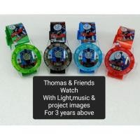 ราคา นาฬิกา Jam Tangan Thomas & Friends พร้อมเสียงเพลงและภาพโปรเจคเตอร์นาฬิกาเด็ก (44753612576)