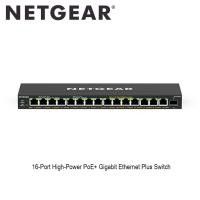 ราคา Netgear GS316EPP 16-Port High-Power PoE+ Gigabit Ethernet Plus Switch (231W) with 1 SFP Port (22458485515)