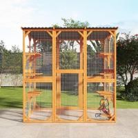 ราคา ไม้เนื้อแข็งกรงนกกระต่ายกรงไก่บ้านไก่กรงแมวบ้านสัตว์เลี้ยงกรงนกพิราบกรงกันฝนกรง Sangkar Kayuğı (42253161997)