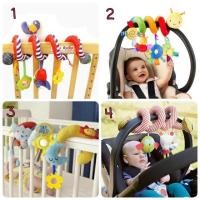 ราคา พันคอก โมบายตุ๊กตาแบบเกรียว พันคอก พันเตียง พันรถเข็น (17302976668)