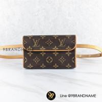 ราคา Louis Vuitton Pochette Florantine Belt Monogram Brown M51855 มือสอง ก่อนสั่งซื้อทักแชทก่อนนะคะ (25502023341)