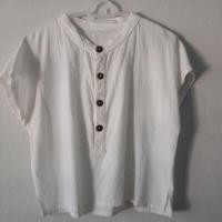 ราคา เสื้อผ้าฝ้ายพื้นเมืองคอจีนสีขาว (29236034434)