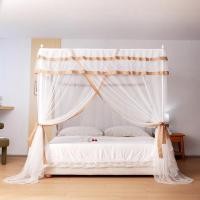 ราคา มุ้งกันยุงสำหรับบ้านขนาด 1.2x1.5 เมตร แบบหรูหรา มีสามประตู (43177628275)