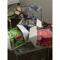 ราคา กล่องของขวัญขนม-กล่องของขวัญเซอร์ไพรส์ลูกอมและผีเสื้อบินวันเกิดและเทศกาลกลางฤดูใบไม้ร่วง ขนาด 16x16x16 (27488754997)