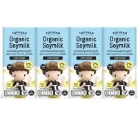 ราคา โทฟุซัง นมถั่วเหลืองออร์แกนิค ยูเอสที สูตรหวานน้อย (180×4)กล่อง (11568472764)