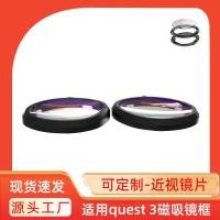 ราคา สินค้าใหม่ เหมาะสําหรับ quest3 กรอบแม่เหล็ก Meta quest 3 สมาร์ท VR แว่นตาอุปกรณ์เสริมกรอบเลนส์สายตาสั้น (48902903268)