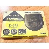 ราคา เครื่องเล่นCDพกพา Sony Discman D-275 ESP สภาพสวยตะโกน ยกกล่อง ของใหม่เก่าเก็บ ใช้งานปกติ [สินค้านำเข้าจากญี่ปุ่น] (43461756719)