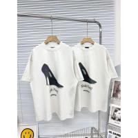 ราคา BALENCIAGA/BALENCIAGA 2026 ต้นฤดูใบไม้ผลิสไตล์ใหม่เสื้อยืดแขนสั้นผู้ชายผู้หญิงคู่สไตล์ High-End ด้านใน Match อเมริกันอินเทรนด์กีฬาแขนสั้นเสื้อสวมหัวทุกวัน PGSA (48804997911)