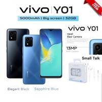 ราคา Vivo Y01 2+32 GB วีโว่โทรศัพท์มือถือ I จอ 6.51 นิ้ว I กล้อง 5+8 MP I 5000mAh เครื่องไทย ประกันศูนย์ 1 ปี (17068329856)