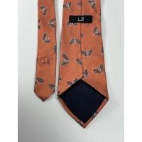 ราคา ✨ เรียบหรูแบบคนมีคลาส — Dunhill สีโอรส ลายใบไม้เทา ✨ (45905304634)