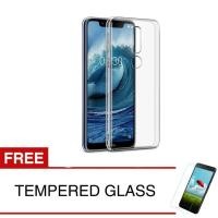 ราคา เคสคริสตัลสําหรับ Nokia 5.1 Plus / X5 - 5.86 นิ้ว - เคสแข็งแบบใส + กระจกนิรภัยฟรี (42803803437)