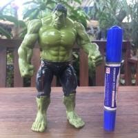 ราคา โมเดลยักษ์เขียว ฮัคเขียว Hulk งานสวย มีไฟ ขยับได้ทุกส่วน มีไฟ มือ 1 (3326673278)