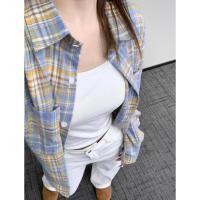 ราคา LKB065 เสื้อเชิ้ตแขนยาว ลำลอง ลายสก็อต-ลายตารางสีสันทูโทนน่ารัก สไตล์เกาหลี สาวๆห้ามพลาด สั่งเลย!! อก42 เหมาะกับซัมเมอร์ (26253605762)