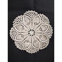 ราคา ดอยลี่รองพานเส้นฝ้ายแท้ธรรมชาติ 8 นิ้ว ที่รองแก้ว ผ้ารองจาน รองแจกัน ผ้าปูโต๊ะ แต่งบ้านวินเทจ (22558889958)