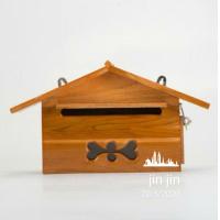 ราคา ตู้จดหมาย ตู้ไปรษณีย์ ตู้รับจดหมายไม้สัก(เล็ก) (3149622128)