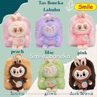 ราคา SB/ กระเป๋าเป้สะพายหลังตุ๊กตาตุ๊กตาสําหรับวัยรุ่นหญิงแฟชั่นสไตล์เกาหลี Labubu The Monster Exiting Macaron สีสัน Body Unofficial (27569676638)