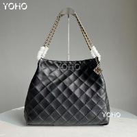 ราคา ใหม่ TORY BURCH กระเป๋าสตรี Fleming ถังขยะขนาดใหญ่ความจุแฟชั่นกระเป๋าถือไหล่ Commuter Tote กระเป๋า (26603222222)