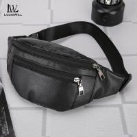 ราคา LouisWill แฟชั่นกระเป๋าคาดหน้าอกผู้ชายกระเป๋าคาดเอวกันน้ํา (41528186125)