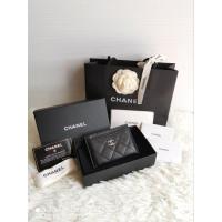 ราคา Chanel Caviar black card case มือสองของแท้ (28151461218)