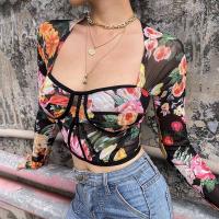 ราคา เสื้อซีทรูแขนยาวลายดอก (8043732946)