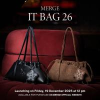 ราคา [รับประกันของแท้]Merge It Bag 26 Black / Brown (42577500645)