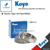 ราคา Koyo ลูกปืนล้อหน้า Toyota Tiger 4wd 4x4 Sportrider / LM102949 / LM104948 (8279275388)