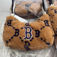 ราคา MLB Dia MONOGRAM Fur Hobo Bag สะพายโฮโบ ขนเฟอร์ ขนปุย ขนนุ่มนิ่ม สีน้ำตาล (26189318222)
