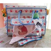 ราคา กระเป๋าคุณแม่ enfant ลายกุหลาบ ทรงเหลี่ยม (189110566)