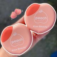 ราคา Kiss Beauty Peach Powder แป้งพัฟอัดแข็งลูกพีช (6236837054)