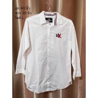 ราคา เสื้อเชิ้ตสีขาว CC DOUBLE O แท้ (44061843601)