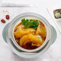 ราคา หม้อตุ๋นไฟฟ้า เซรามิก ความจุ 1 ลิตร ต้ม อุ่น ตุ๋น นึ่ง ได้ในหม้อเดียว (3843978091)