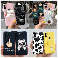 ราคา เคสโทรศัพท์มือถือ ซิลิโคนนิ่ม ผิวด้าน ลายวัว สีดํา สําหรับ Redmi A2+ A 2 Plus Redmi A 2Plus (20089269555)