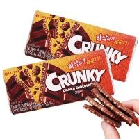 ราคา เวอร์ชั่น 5 นําเข้าจากเกาหลี ของแท้ Lotte Classic Crispy Rice Chocolate 34g แถว (ทดแทนโกโก้บัตเตอร์) ขนมกรุบกรอบ20260103 (53804582308)