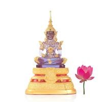 ราคา Mongkol59 พระแก้วมรกต องค์สีม่วง หน้าตัก 5 นิ้ว บูชาเพื่อความเป็นสิริมงคล BS016 (920699509)