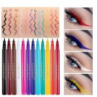 ราคา พร้อมส่ง อายไลน์เนอร์สี 12 สี กันน้ำ สีชัด คอสเพลย์ สีขาว ดำ น้ำตาล (21884406207)
