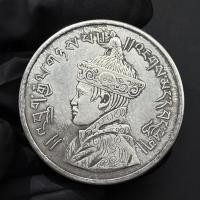 ราคา บูตัน มงคลแปดสมบัติเหรียญโชคดีเหรียญทับทิมเงินโบราณดอลลาร์งานฝีมือคอลเลกชันสนับสนุน12-30 */* -2+ (49303934591)