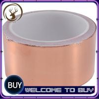 ราคา 50มิลลิเมตร10ม กาวทองแดงทองแดงฟอยล์เทปทองแดงเทปกาวในตัวม้วน (50904182311)