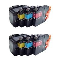 ราคา Brother ตลับหมึกแท้ Brother LC-539XL BK,LC535 4 ตลับ (2 ชุด) (25153672439)