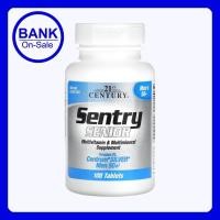 ราคา 21st Century Sentry Senior Multivitamin & Multimineral Supplement Men's 50+ 100 Tablets (56054135575)