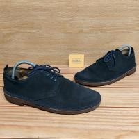 ราคา รองเท้า clarks ส่งฟรี มือสอง ของแท้ size EU 41 26 cm รองเท้าหนัง วินเทจ (41009345720)