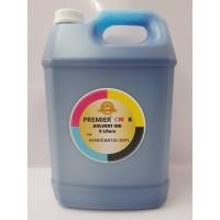 ราคา หมึกสี Solvent ink สำหรับ หัวพิมพ์ Konica 512i 30PL 5ลิตร ไร้กลิ่น PREMIER SOVENT INK 30PL สี Cyan (ฟ้า) (8402990186)