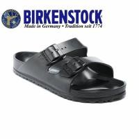 ราคา BIRKENSTOCK BIRKENSTOCK EVA รองเท้าแตะชายหาดคู่สีดําหัวเข็มขัด Arizona 37-44 (51155277654)