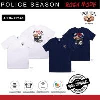 ราคา เสื้อยืดคอกลม Police Season ทรงมาตรฐาน (PST.40) (42727154414)