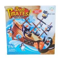 ราคา เกมส์เพนกวินตกเรือโจรสลัด Don’t Rock The Boat Skill & Action Balancing Game บอร์ดเกมส์ กิจกรรมครอบครัว Pirate boat TY138 (10559080710)
