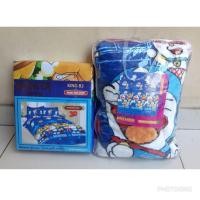 ราคา Bonita ผ้าห่มโดราเอมอน 160x200 + ผ้าปูที่นอน Bonita Doraemon 180x200 (45102171709)